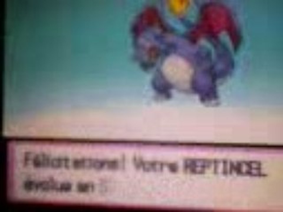 evolution de reptincel shiney en dracaufeu shiney