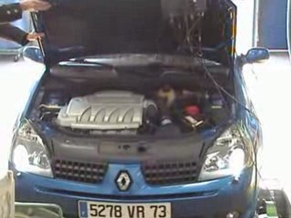 2 eme passage o banc de puissance CLIO RS 182 ch