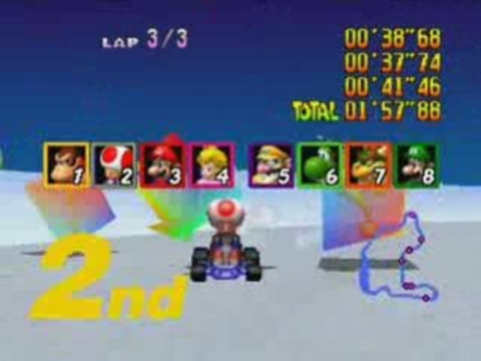 Mario Kart 64 - Flower Cup - 150 cc