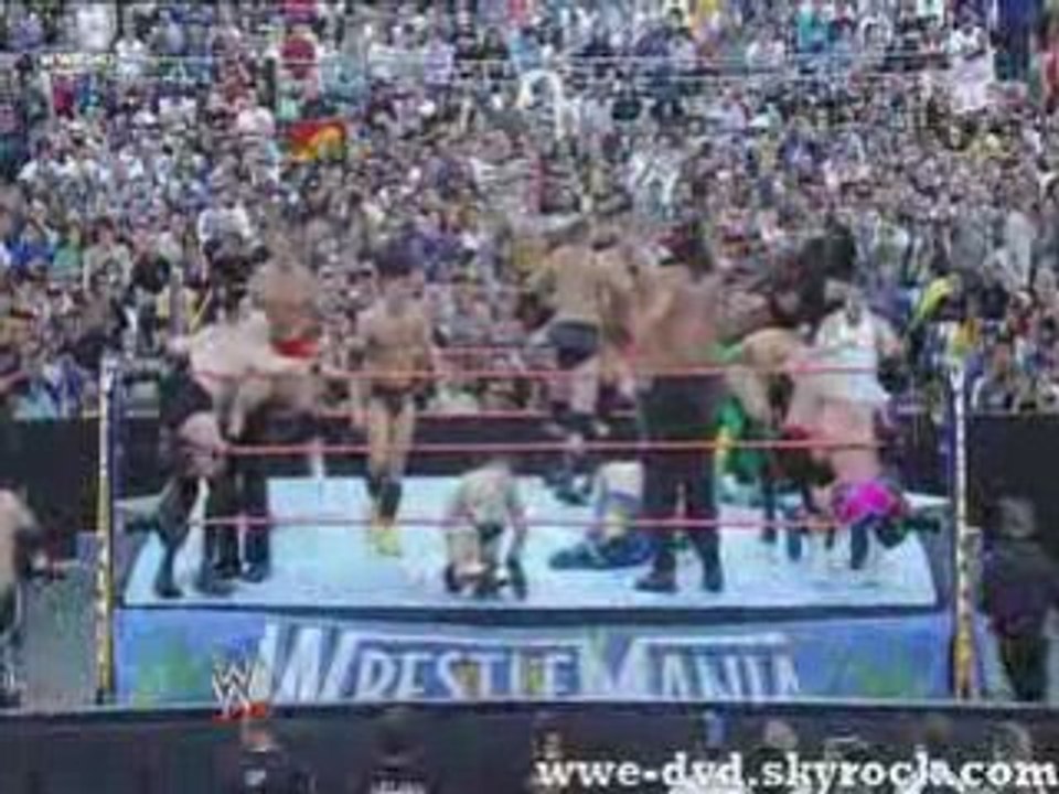 WWE 24Man Battle Royal Match Wrestlemania 24 En français Vidéo