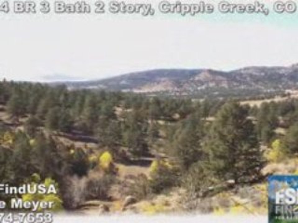Cripple Creek, CO - $575,000 House for Sale