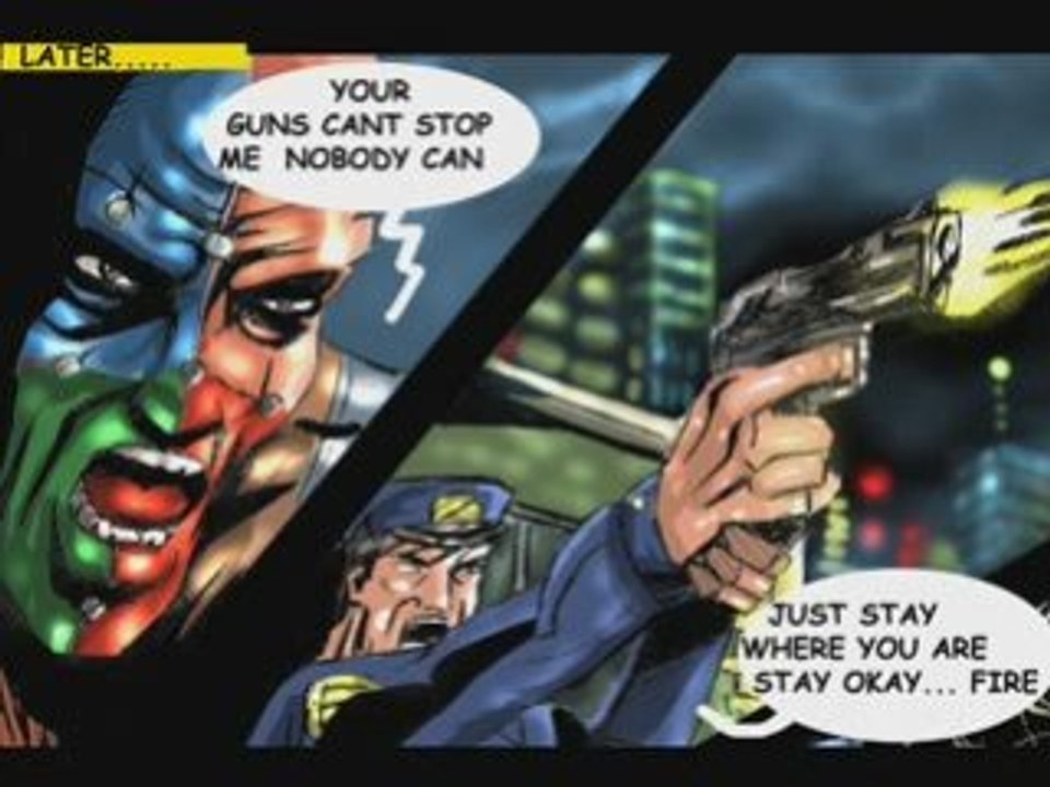 The Tempest slideshow comic    by Damien Rowe