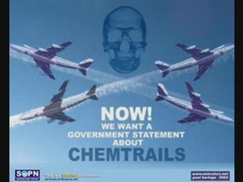 Chemtrails projet rain dance dépopulation