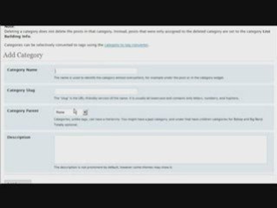 Configuring Wordpress- Garen Thoms