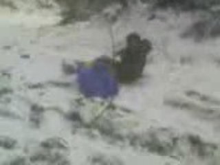 bosc fait du bobe sur 3 cm de neige