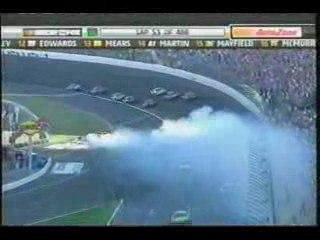 nascar nextel cup coca cola 600 2007 resumer des crash