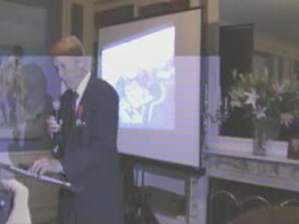 Edgar Osgood awarded Chevalier de la Légion d'Honneur