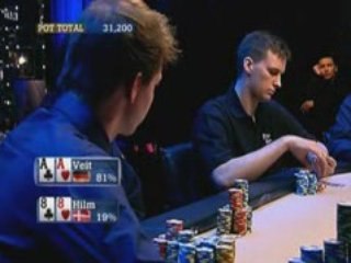 Poker EPT 3 Monte Carlo Veit doubles up vs Hilm