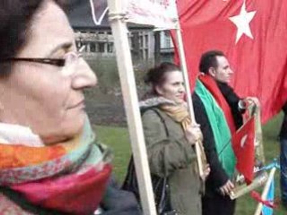 Hocalı Soykırılı Brüksel'de Lanetlendi 2