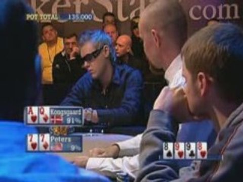 Poker EPT 3 Monte Carlo Peters vs Kongsgaard