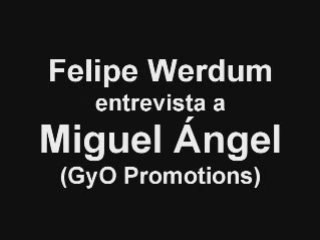 Torneo GyO - Felipe Werdum entrevista a Miguel Angel