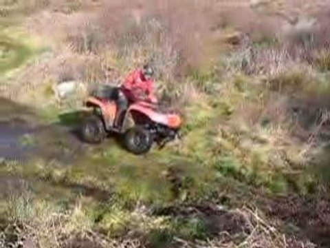 quad passage à gué