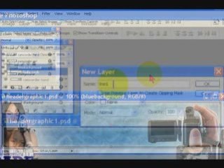 Photoshop Tutorial DVD - Creating A Website Header.