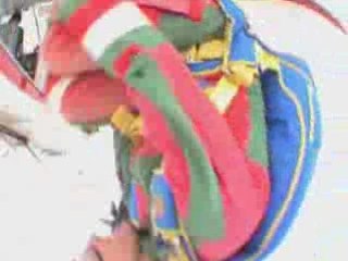 Le stage accompagne en chute libre