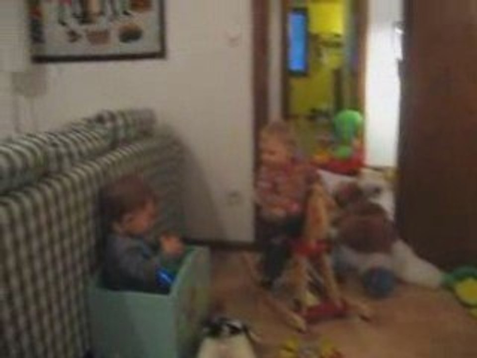 Nathan fait du cheval