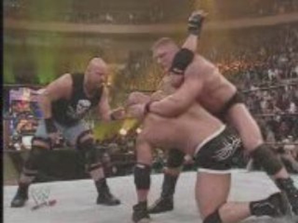 Goldberg vs Brock Lesnar