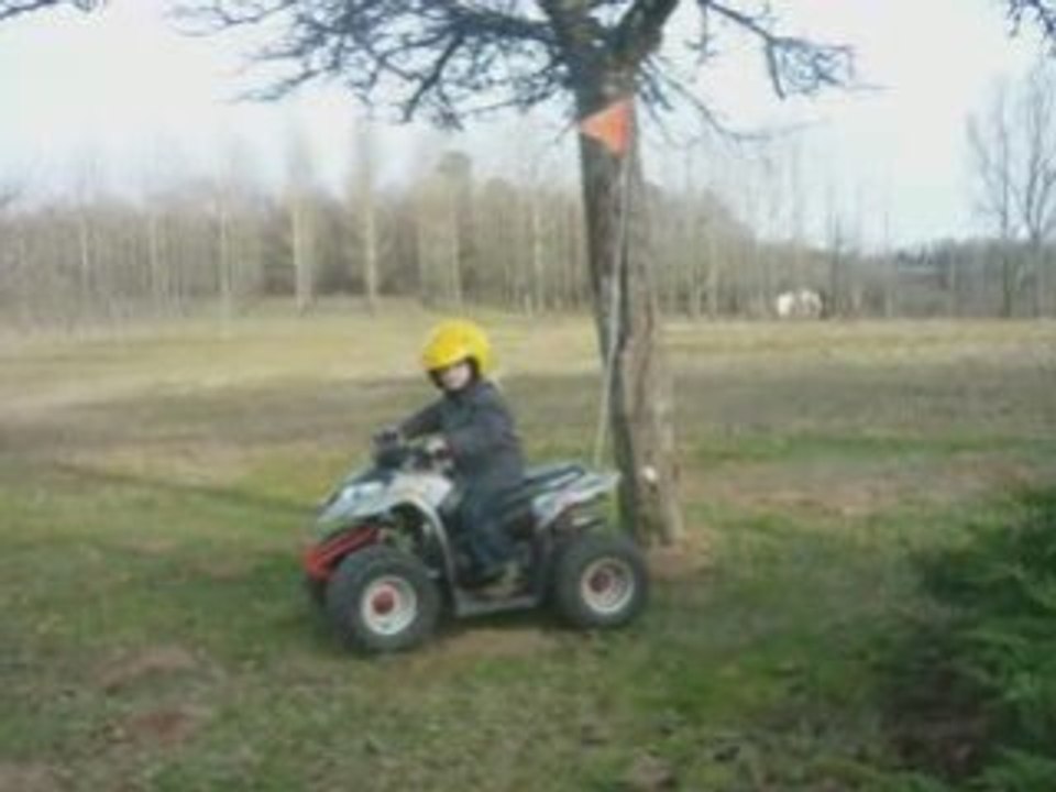 petit quadeur de 3.5 et 8 ans