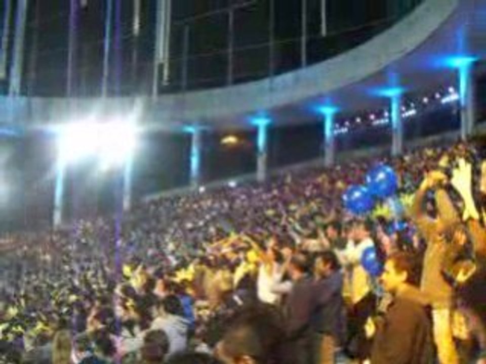 43 Ambiance avant Carlos Santana à Vina Del Mar au Chili