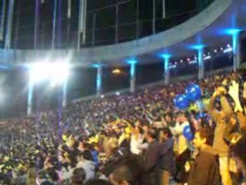 43 Ambiance avant Carlos Santana à Vina Del Mar au Chili