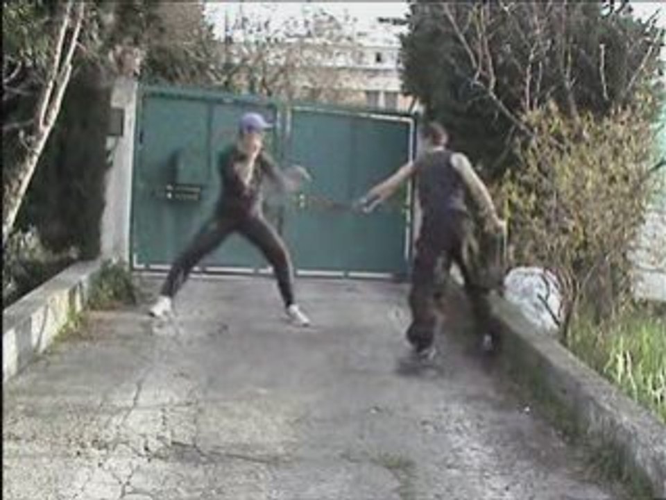 parkour fight