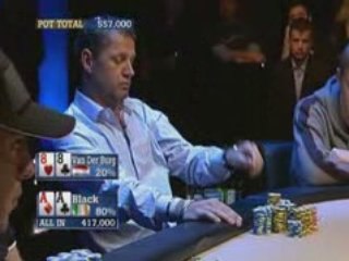 Poker EPT 3 Monte Carlo Black and Van der Burg in huge pot