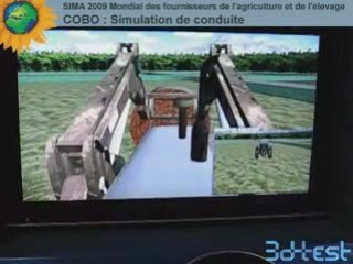 Reportage 3d-test : COBO Simulation de conduite