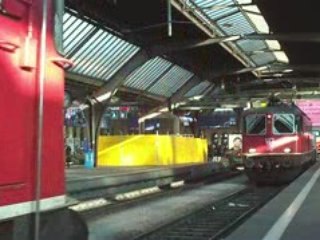 Re 4/4II à Zürich HB