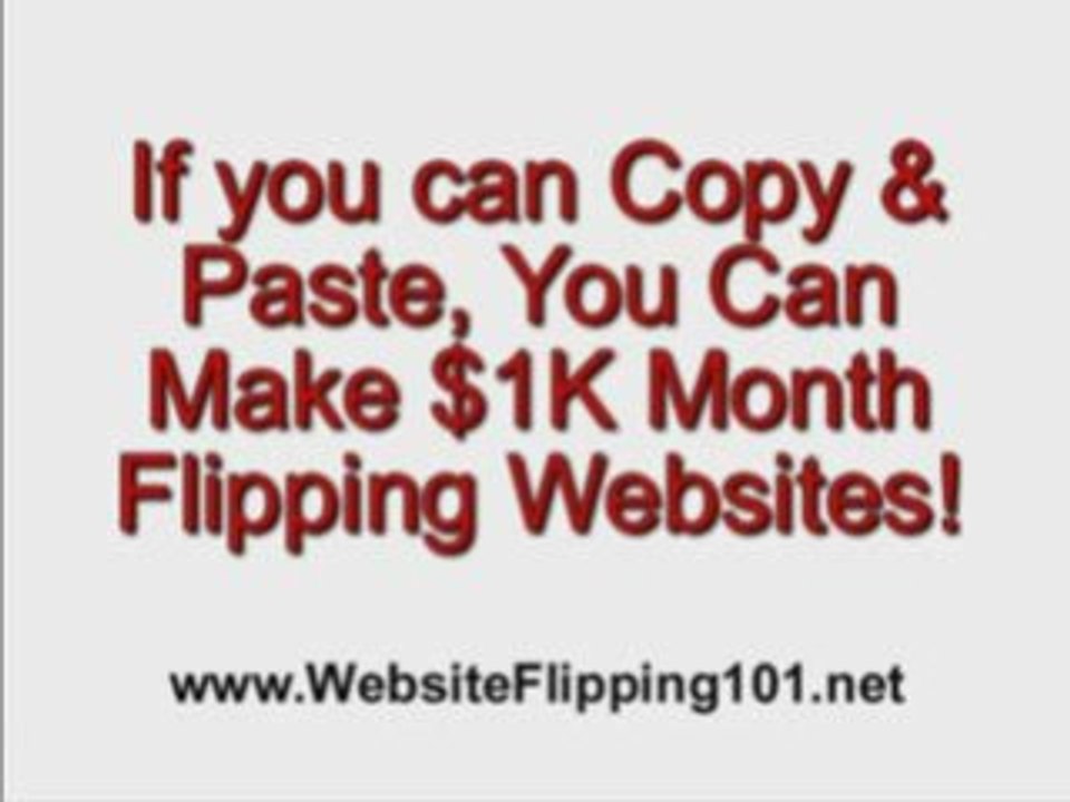 Make Money Flipping Websites