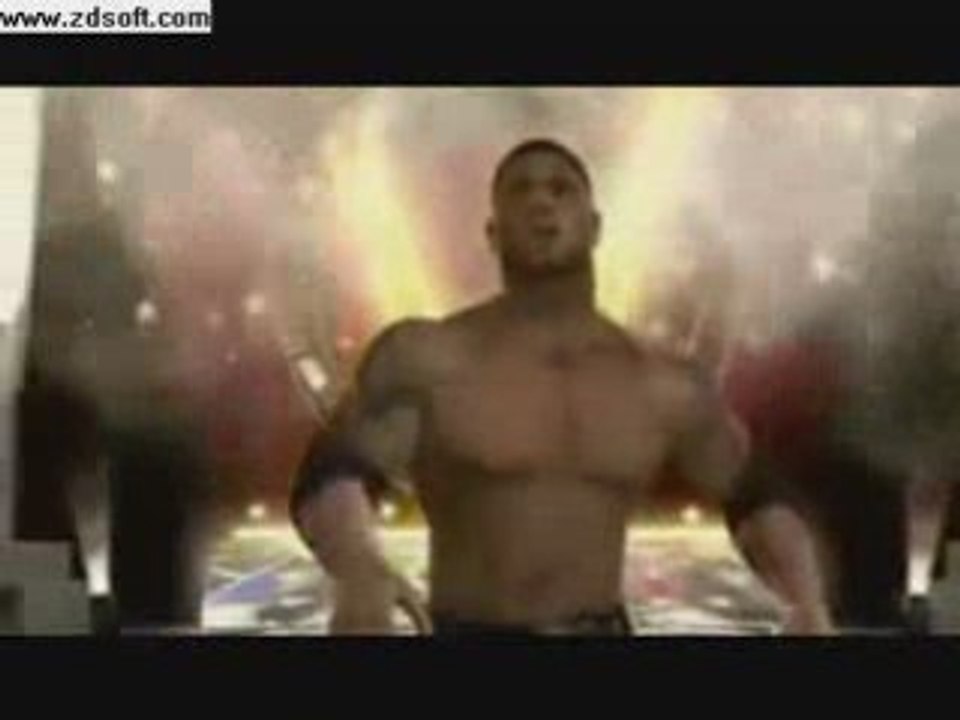 Batista entrance WWE Smackdown Vs Raw 2009