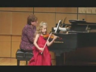 Extraordinary 6 Year-Old Child Violininst Brianna Kahane