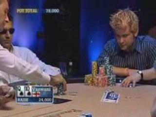 Poker EPT 3 Monte Carlo Karam  makes a move on Vaswani
