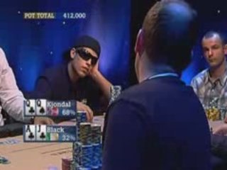 Poker EPT 3 Monte Carlo Kjondal plays QQ strong vs Black