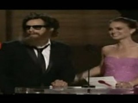Ben Stiller mocks Joaquin Phoenix during Oscars 2009