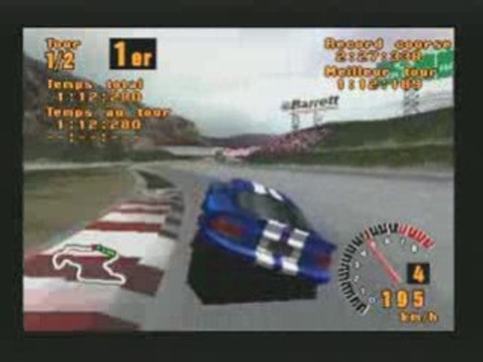 Gran turismo sur ps1,mode arcade
