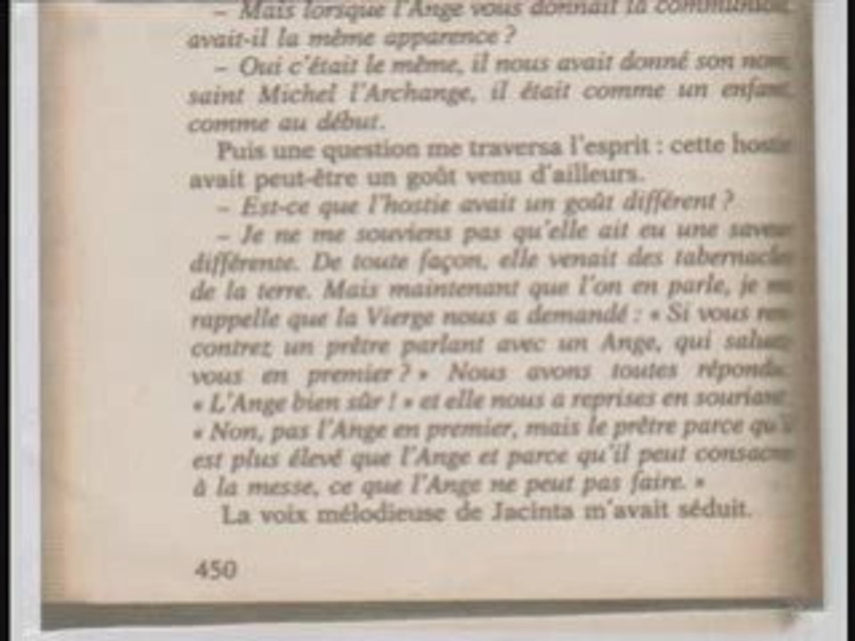 apparitions & visions mariales : quelques témoignages