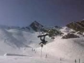 Backflip en snowboard