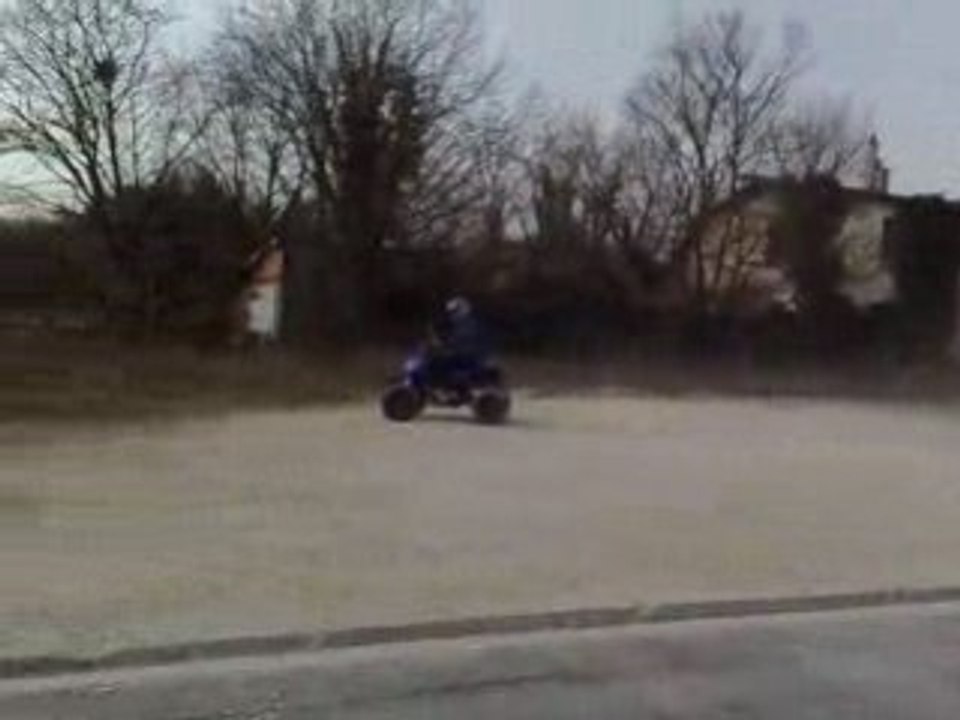 Mon frere en quad