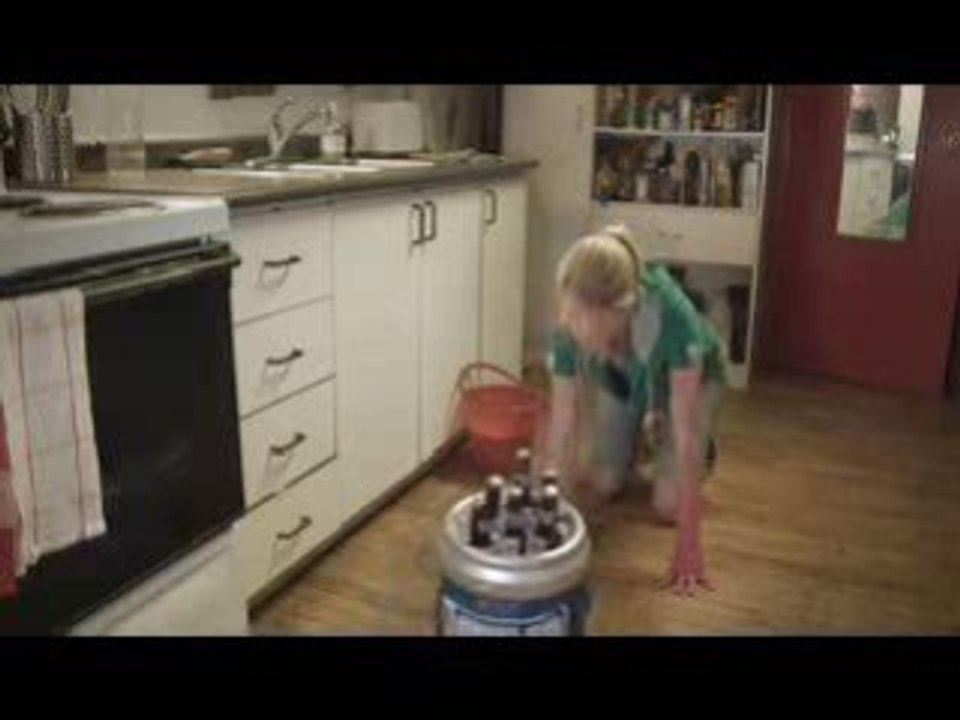 Une barrique de bière télécommandée ! Publicité