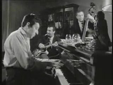 CLIP GAINSBOURG PIANO JAZZ LIVE MANOUCHE GUITARE ORTF TV HQ