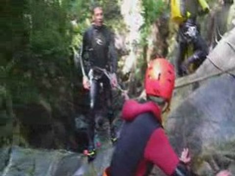 Canyoning et rappel avec Pyrenees-Trekking
