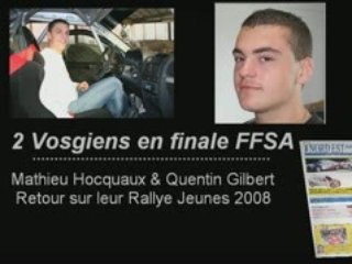 Quentin Gilbert &  Mathieu hocquaux première partie