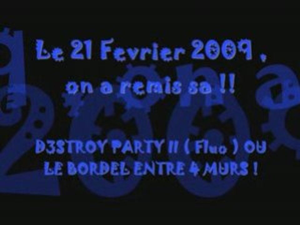 DESTROY PARTY 2 [FLUO]