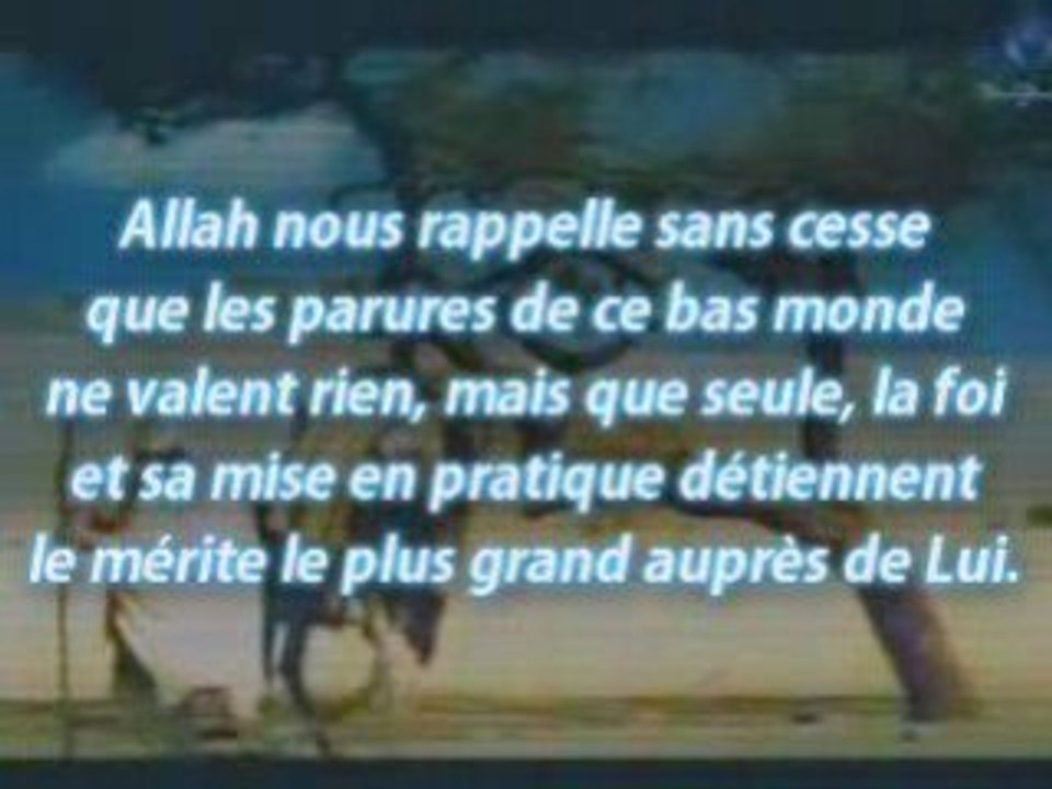La vie est  éphémère