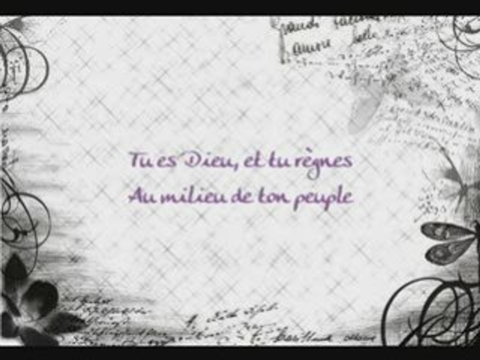 De nos bouches s'élève un chant