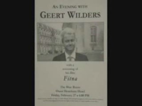 Geert Wilders and Fitna at CPAC