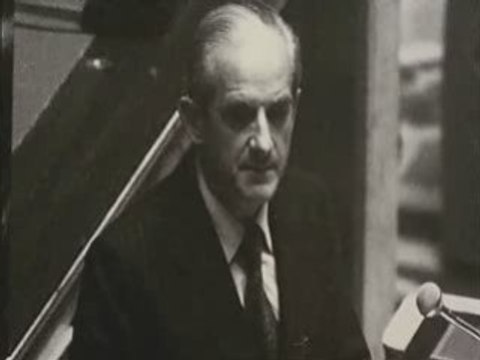 Alain Peyrefitte parle de Jacques Mesrine