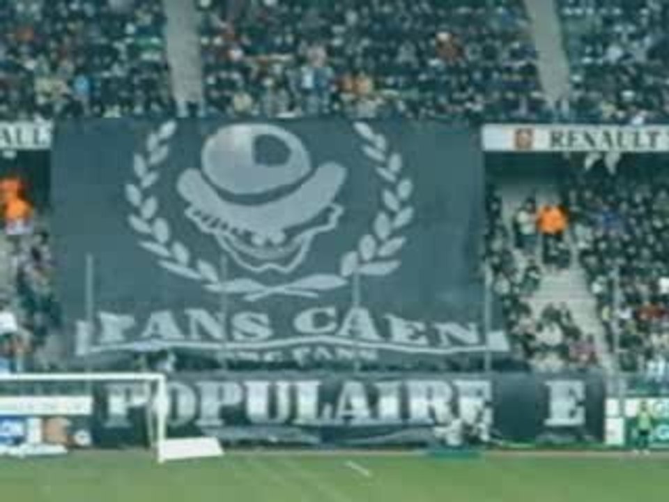 Tifo Fans Caen - Caen / OM