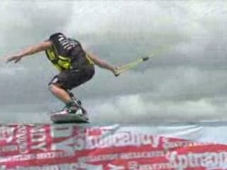 Shane Bonifay wakeboarding,  tearing it up in Costa Rica