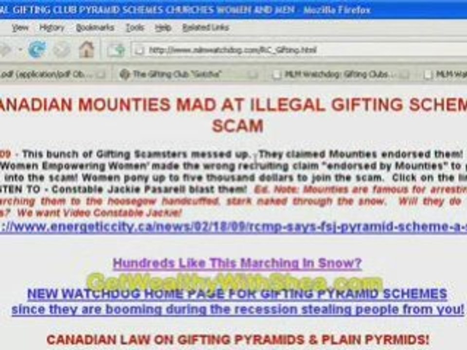 (How To Start A Cash Gifting Program) STOP! Don't Do It.....