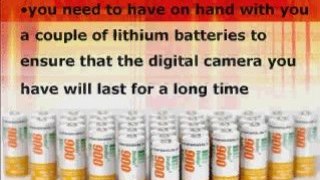 Move With The Times With Lithium Camera Batteries